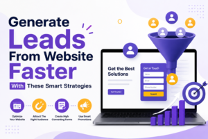 generate leads from website