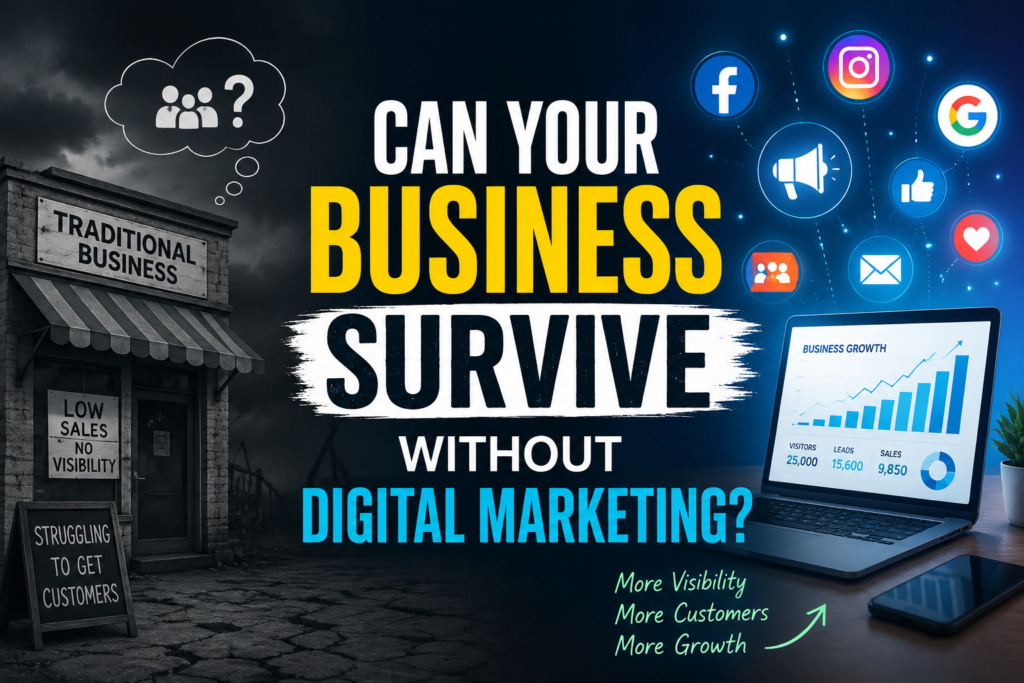can business survive without digital marketing